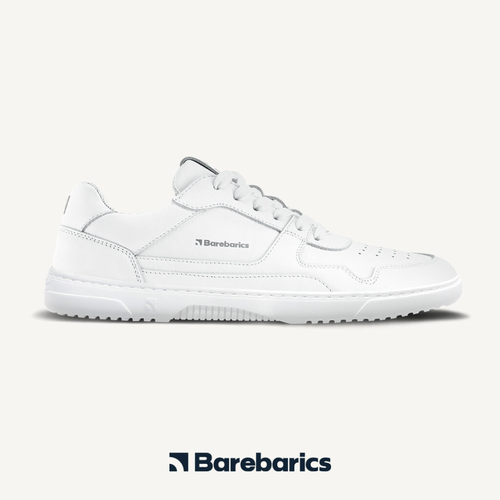 Barefoot Sneakers Barebarics Zing All White Leather Basa P da barefoot-sneakers-barebarics-zing-all-white-leather-basa-p-da