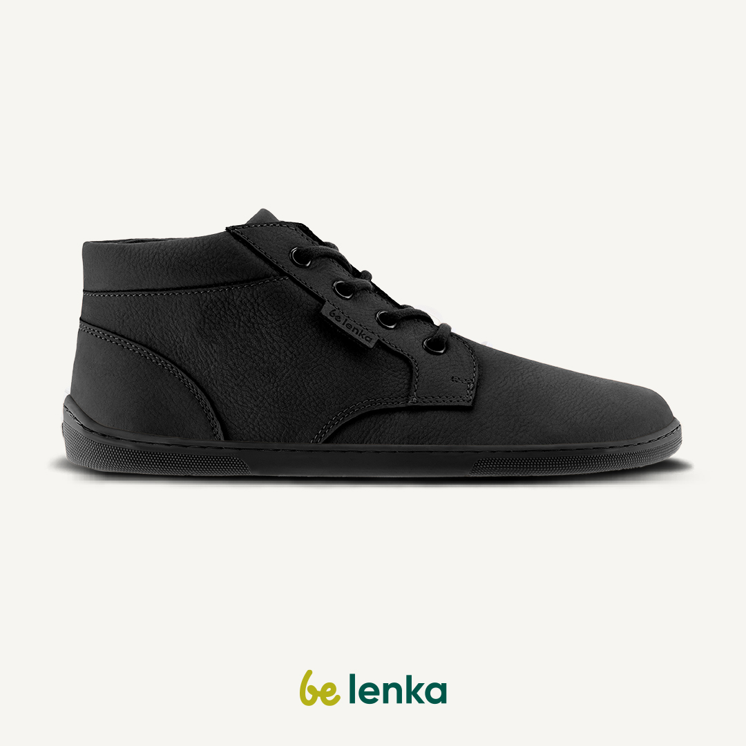 Barefoot Shoes Be Lenka Atlas - Matt Black