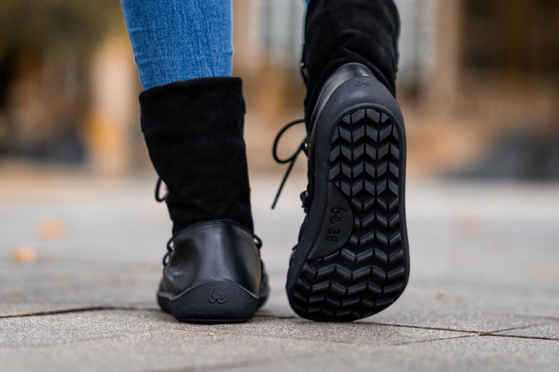 Winter Barefoot Boots Be Lenka Snowfox Woman - All Black - Image 6