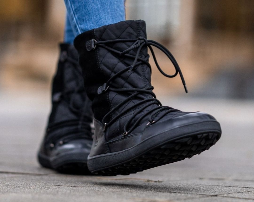 Winter Barefoot Boots Be Lenka Snowfox Woman - All Black - Image 10