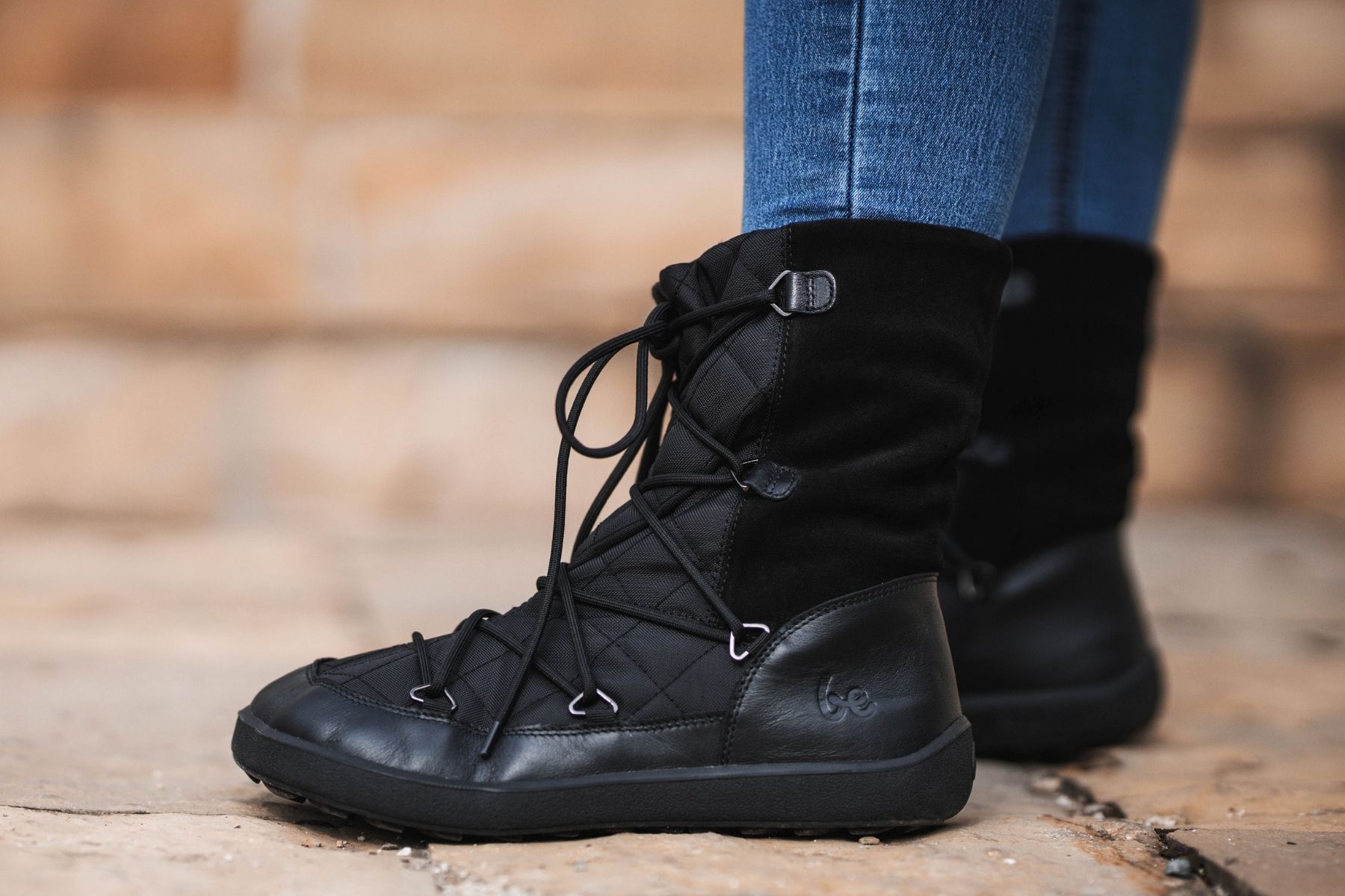Winter Barefoot Boots Be Lenka Snowfox Woman - All Black - Image 9