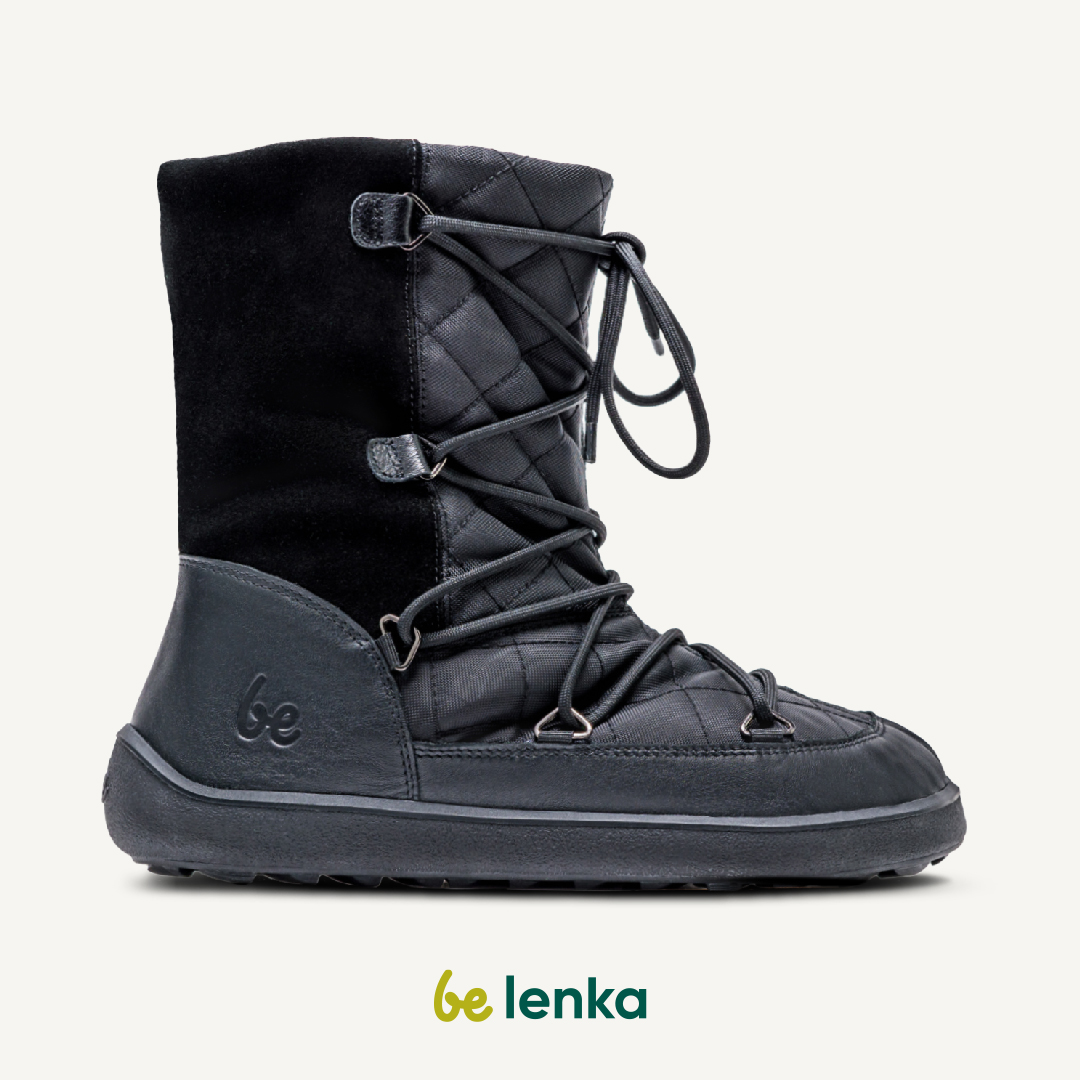 Winter Barefoot Boots Be Lenka Snowfox Woman - All Black - Image 4