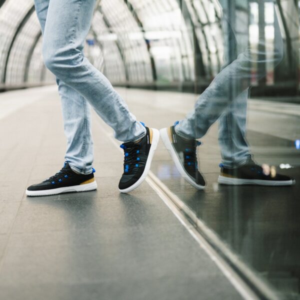 Barefoot Sneakers Barebarics Revive - Black & White - Image 7