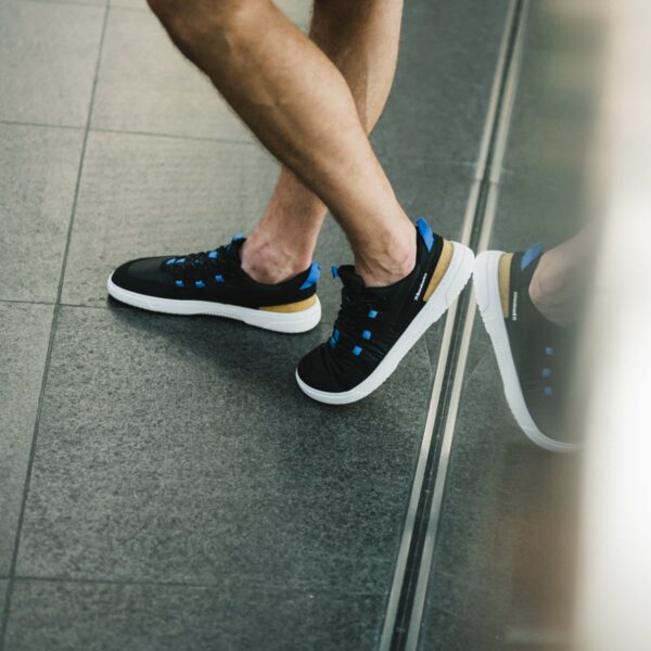 Barefoot Sneakers Barebarics Revive - Black & White - Image 11