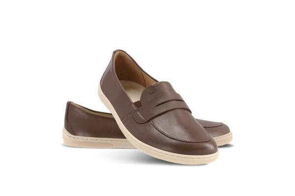 Barefoot Moccasins Be Lenka Buena - Dark Brown & Beige - Image 2