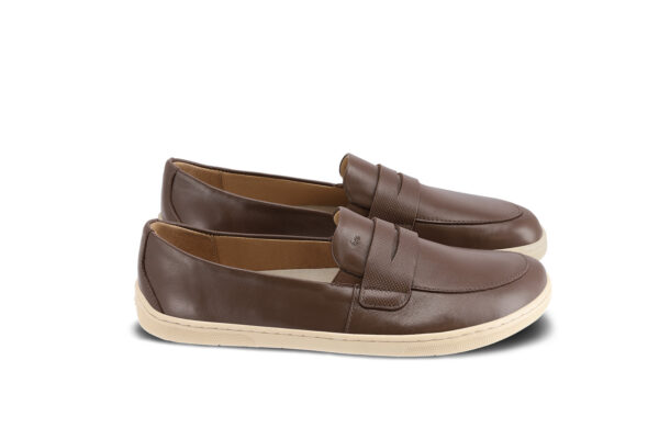 Barefoot Moccasins Be Lenka Buena - Dark Brown & Beige - Image 3