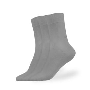 Barefoot Socks - Crew - Essentials - Grey - 3 pack