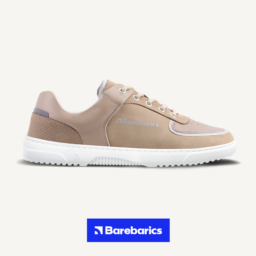 Barefoot Sneakers Barebarics Blend - Cappuccino Brown - Image 3
