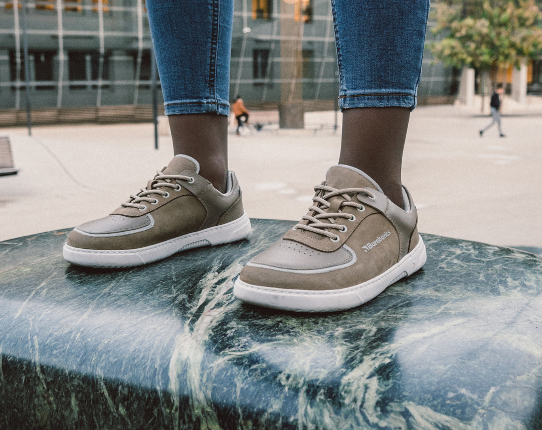Barefoot Sneakers Barebarics Blend - Cappuccino Brown - Image 10