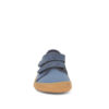 Barefoot Froddo Canvas Denim vaikiški batai, su plačiu priekiu, lygiu - itin lanksčiu padu.