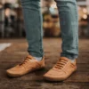 Barefoot Crave London - Cognac. Stlingas modelis, pagamintas iš natūralių medžiagų!