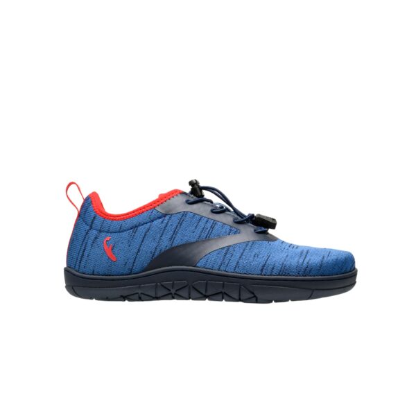 Barefoot Kids Shoes Freet Hoppee Blue (Basa Pėda Barefoot fizinė parduotuvė)