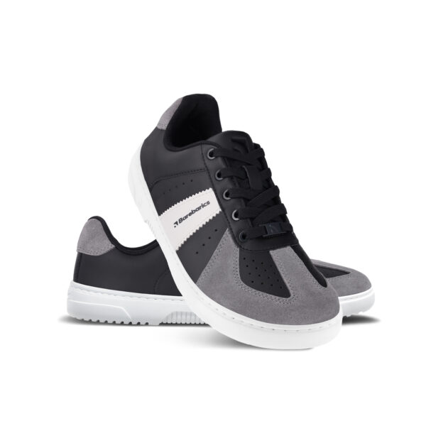 Barefoot Sneakers Barebarics Icara - Black & Dark Grey - Image 2