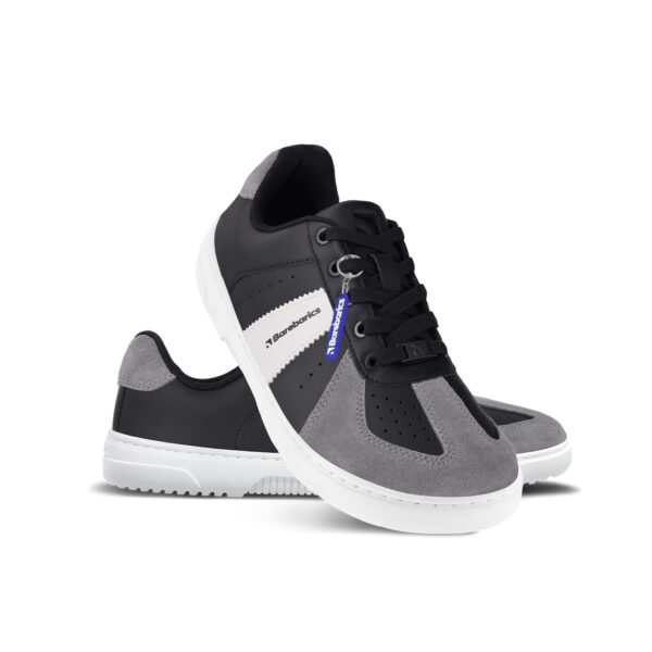 Barefoot Sneakers Barebarics Icara - Black & Dark Grey - Image 10