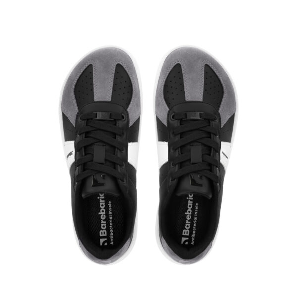 Barefoot Sneakers Barebarics Icara - Black & Dark Grey - Image 7