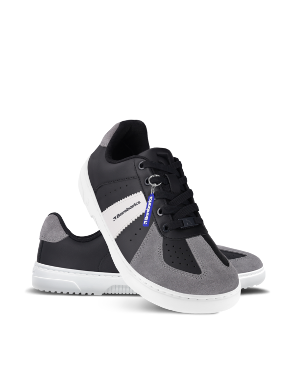 Barefoot Sneakers Barebarics Icara - Black & Dark Grey - Image 9