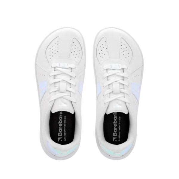 Barefoot Sneakers Barebarics Icara - White & Pastel Iridescent - Image 8