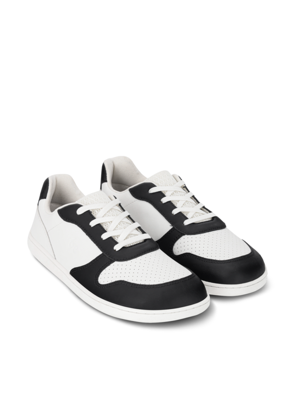 Kids barefoot sneakers Be Lenka Scoot Junior - White & Black - Image 3