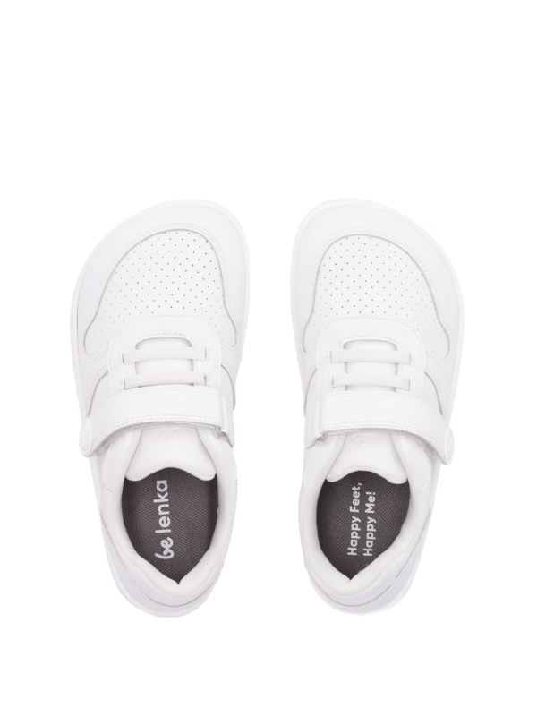 Kids barefoot sneakers Be Lenka Scoot Kids - All White - Image 4