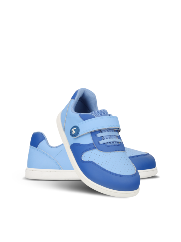 Kids barefoot sneakers Be Lenka Scoot Kids - Light & Royale Blue - Image 2