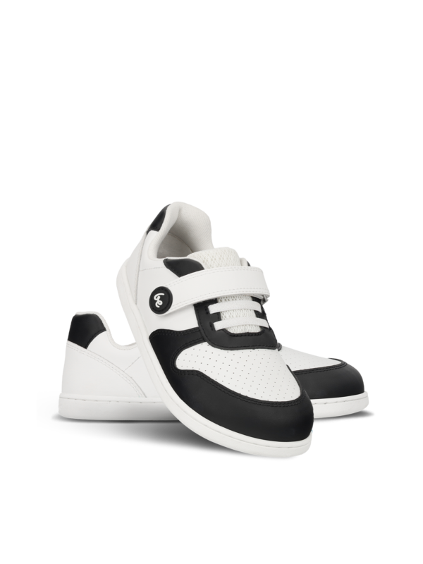 Kids barefoot sneakers Be Lenka Scoot Kids - White & Black - Image 2