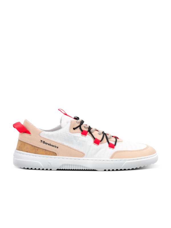 Barefoot Sneakers Barebarics Revive - Beige & White - Image 3