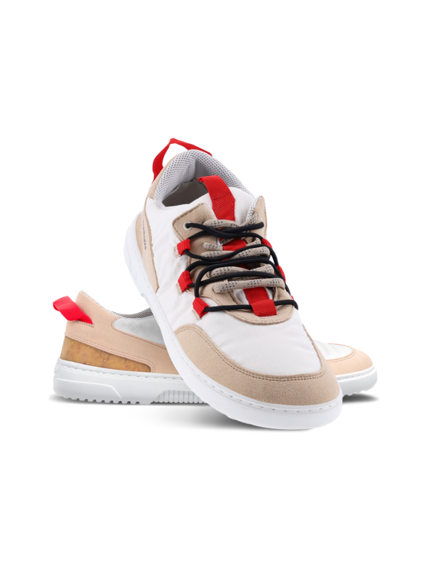 Barefoot Sneakers Barebarics Revive - Beige & White - Image 7