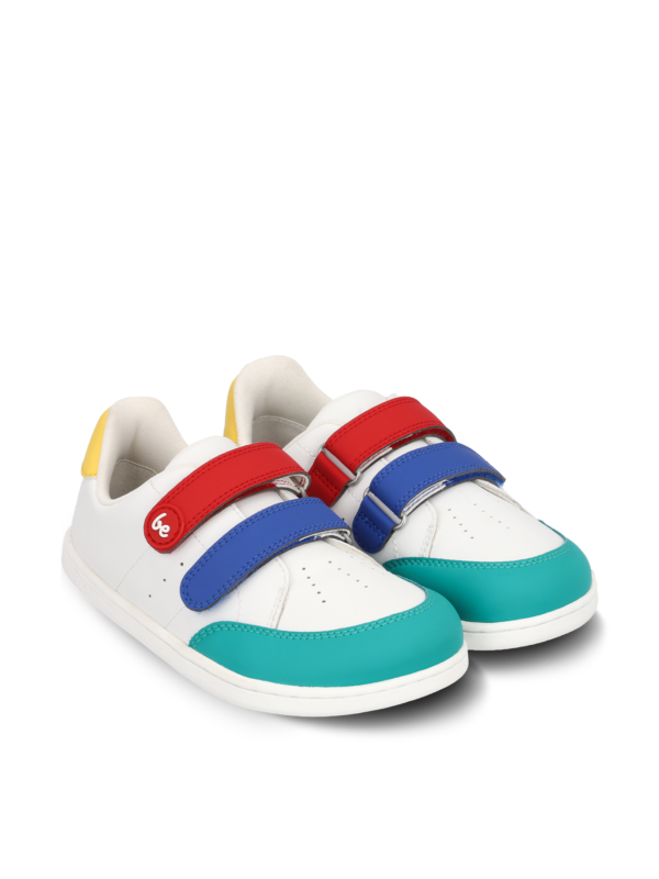 Kids barefoot sneakers Be Lenka Energise Preschool - White & Multicolour - Image 4