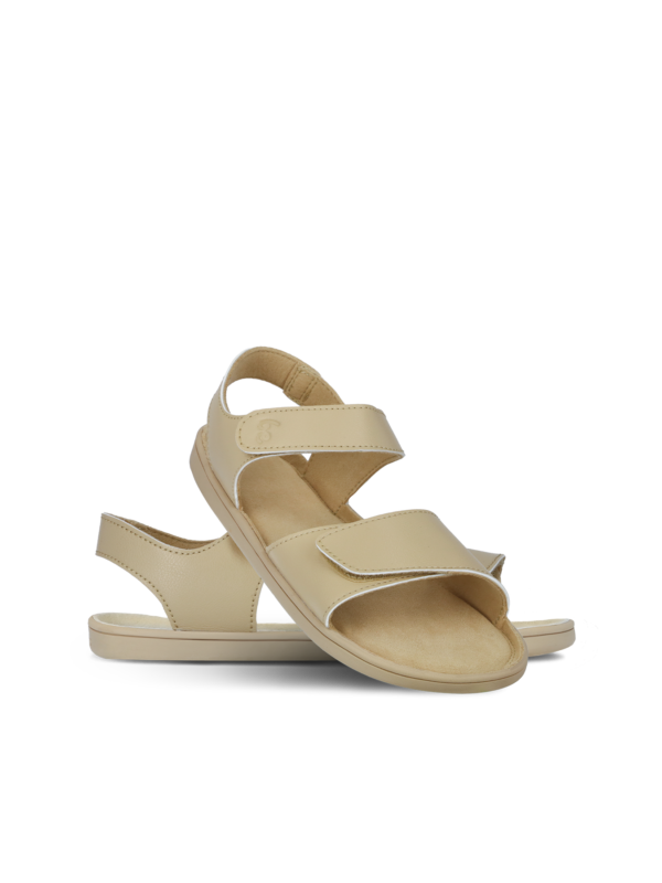 Kids' barefoot sandals Be Lenka Miami Junior - Light Brown - Image 2