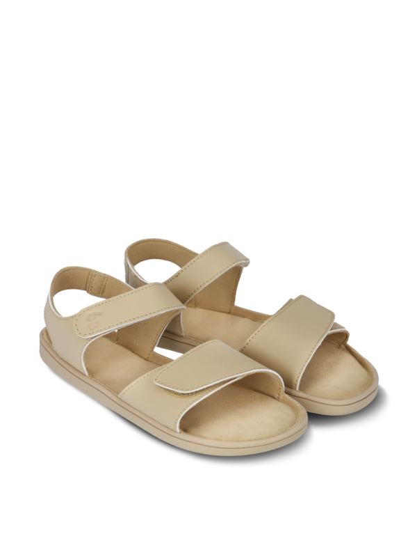 Kids' barefoot sandals Be Lenka Miami Junior - Light Brown - Image 3