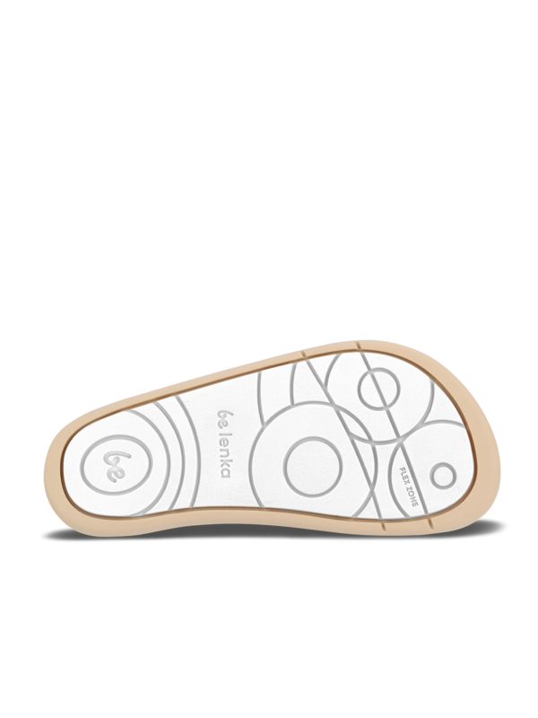 Kids' barefoot sandals Be Lenka Miami Kids - Off - White Sparkle - Image 5