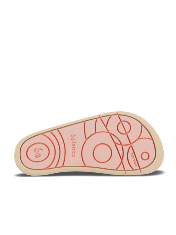 Kids' barefoot sandals Be Lenka Miami Junior - Coral Sparkle - Image 5