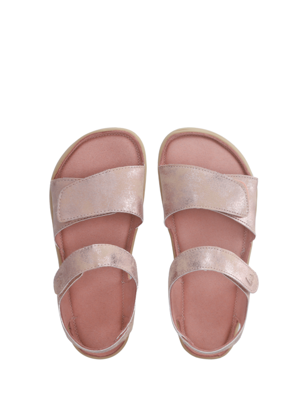 Kids' barefoot sandals Be Lenka Miami Kids - Coral Sparkle - Image 4
