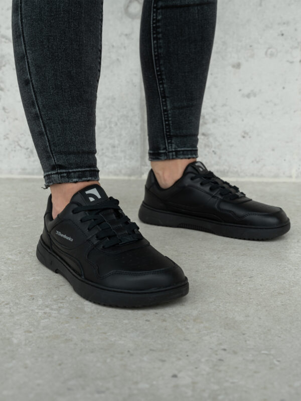 Barefoot Sneakers Barebarics Zing - All Black - Leather - Image 3