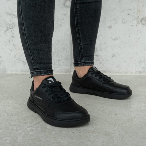 Barefoot Sneakers Barebarics Zing - All Black - Leather - Image 4