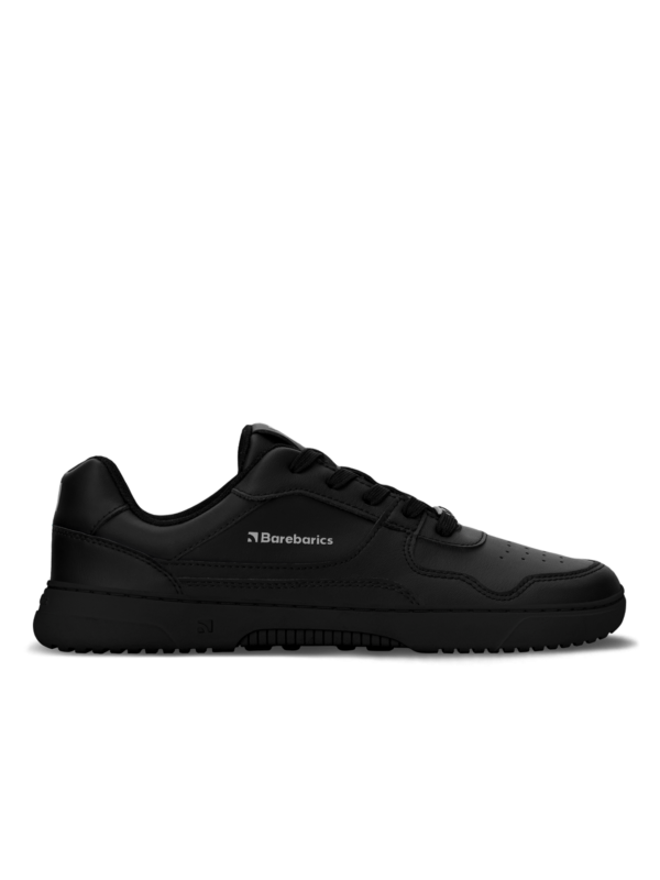 Barefoot Sneakers Barebarics Zing - All Black - Leather