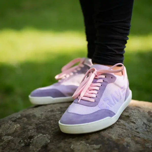 tekstiliniai ir zomšiniai barefoot batai