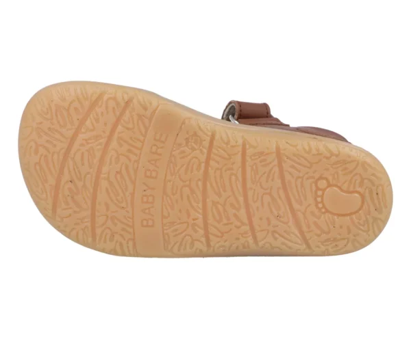 Baby Bare shoes Febo Joy Brown