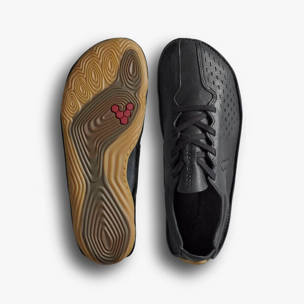 Unikalaus dizaino Vivobarefoot Sensus Mens laukinės odos mokasinai vyrams