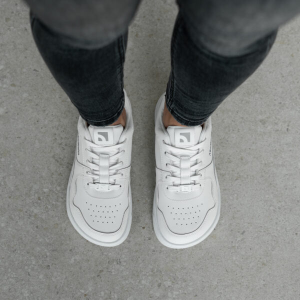 Barefoot Sneakers Barebarics Zing - All White - Image 11
