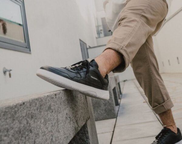 Barefoot Sneakers Barebarics Zing - Black & White - Image 10