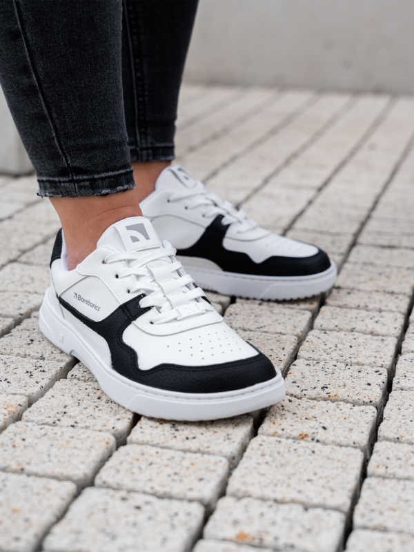 Barefoot Sneakers Barebarics Zing - White & Black - Image 4