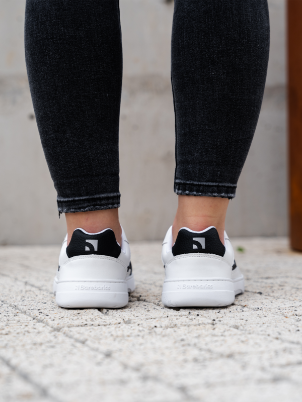 Barefoot Sneakers Barebarics Zing - White & Black - Image 12
