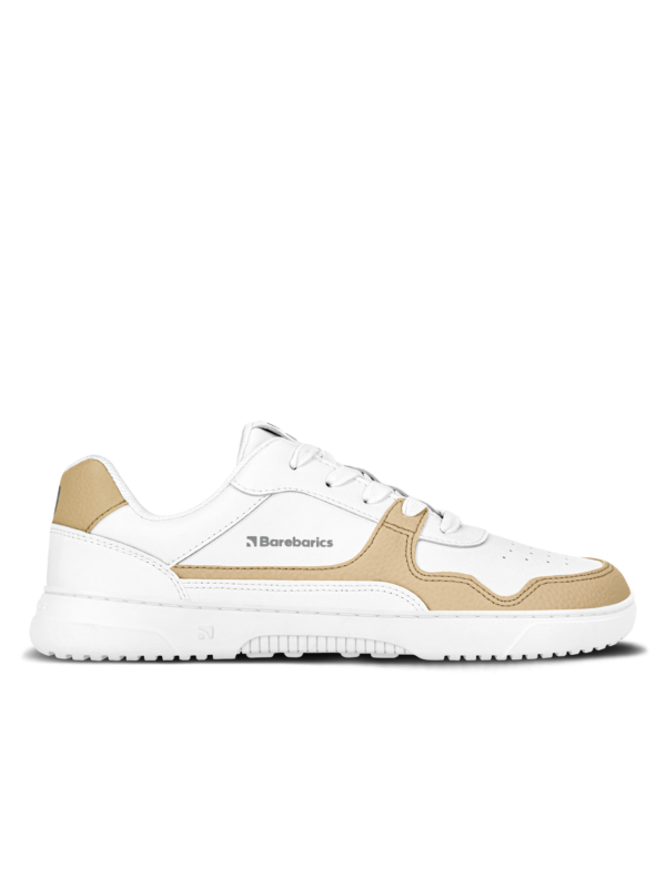 Barefoot Sneakers Barebarics Zing - White & Cream