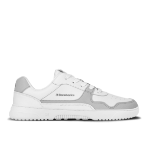Barefoot Sneakers Barebarics Zing - White & Light Grey