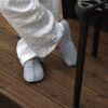 Itin komfortiškos basa pėda barefoot Omaking vilnonės šlepetės
