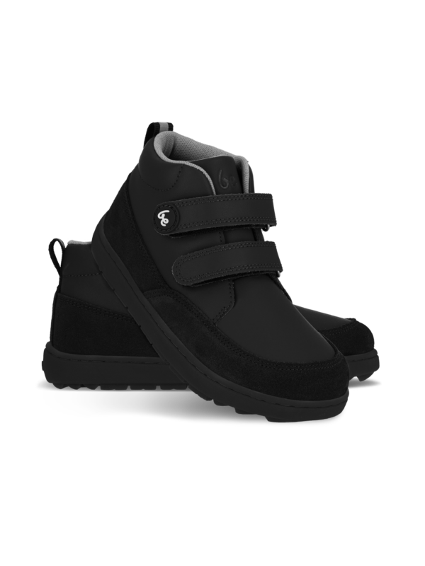 Kid's barefoot boots Be Lenka Elio Kids - All Black (Basa Pėda Barefoot fizinė Parduotuvė) - Image 2