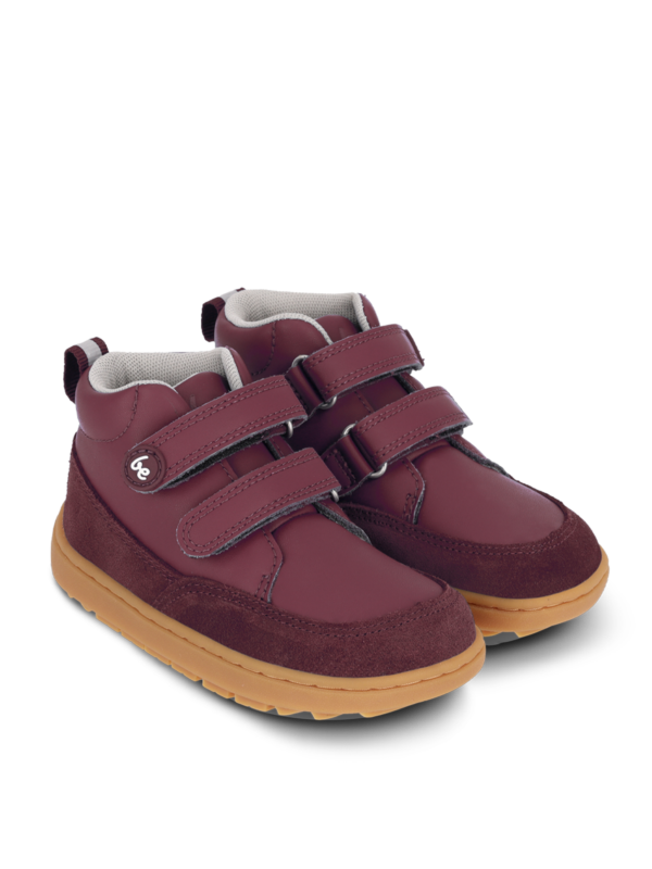 Kid's barefoot boots Be Lenka Elio Preschool - Berry - Image 3