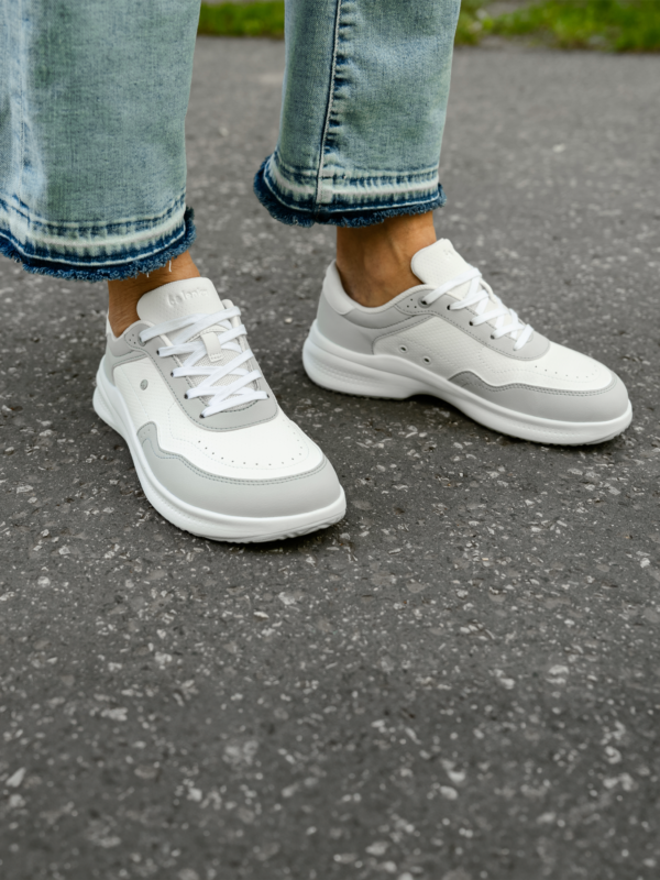 Recovery Shoes Be Lenka Sydney - White & Light Grey - Image 2