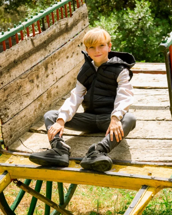Stilingi ir ypač komfortiški Basa Pėda Barefoot auliniai batai vaikams.